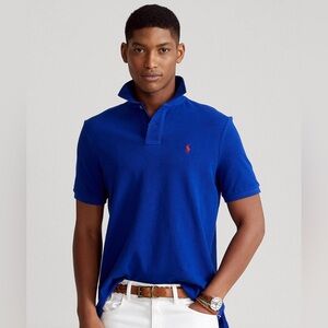 NWT Polo by Ralph Lauren Men's Royal Blue Polo Shirt Size L